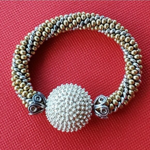 Set‎ of 2 beautiful Beaded Kumihimo Bracelets - Picture 4 of 12